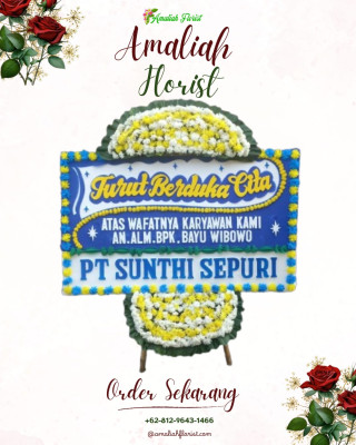 Papan Bunga Duka di Petonjangan