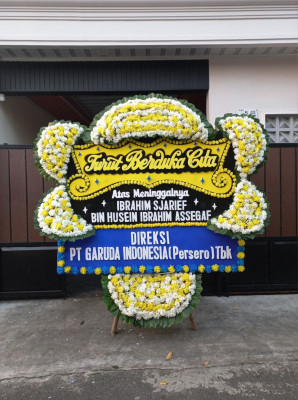 Papan Bunga Duka di Petonjangan